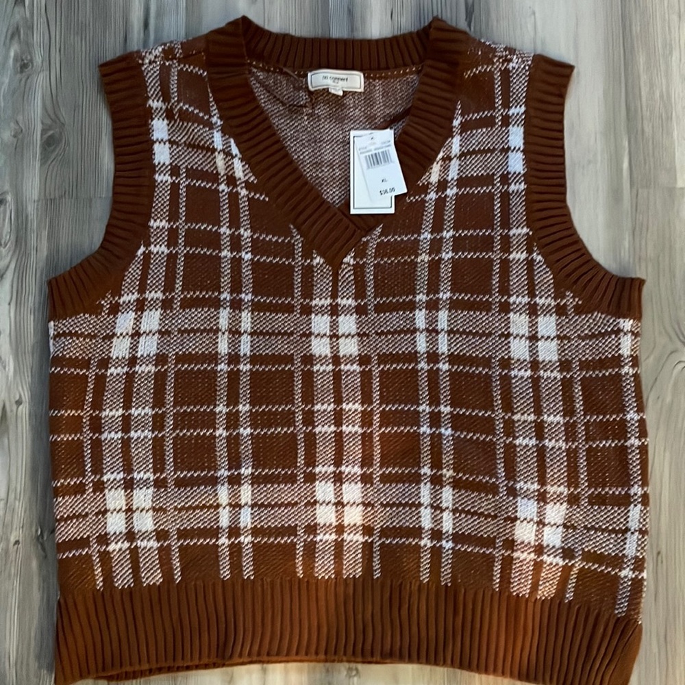No Comment Vest, NWT, XL